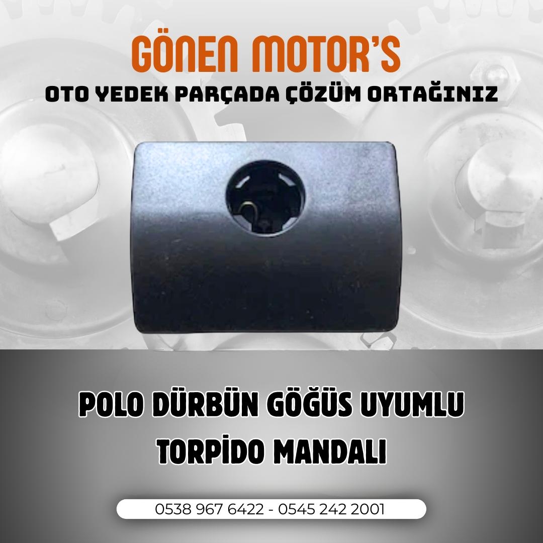 079 - Polo 6N2 & Polo Classic Torpido Mandalı – Dürbün Göğüs Mandalı – OEM 6N0 857 131 C
